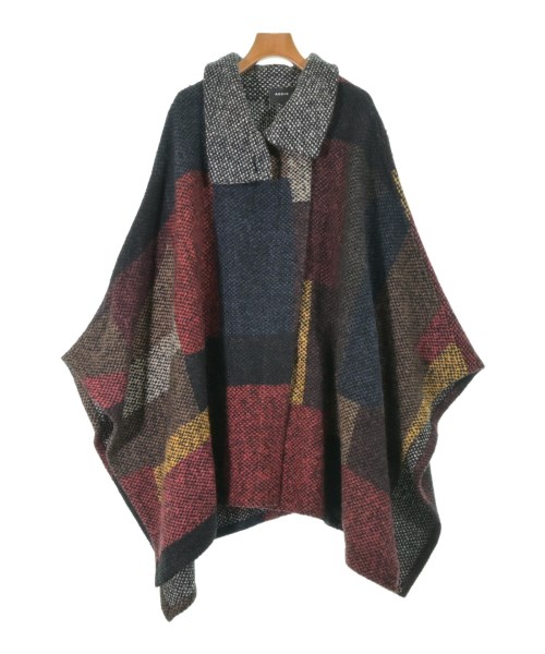 AKRIS(アクリス)ポンチョ 黒 サイズ:40(M位)/2200663470051