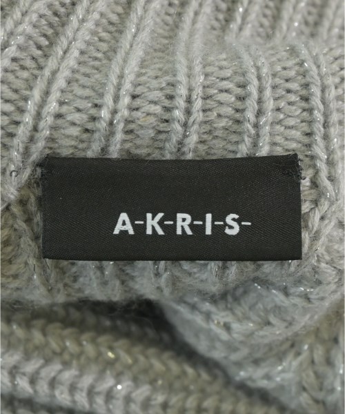 AKRIS（アクリス）ニット・セーター グレー サイズ:8(L位) レディース/2200731688111