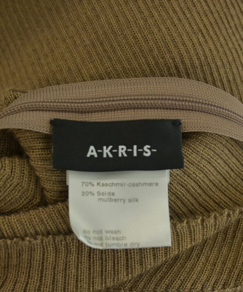 AKRIS（アクリス）ニット・セーター 茶 サイズ:40(M位) レディース/2200719961168