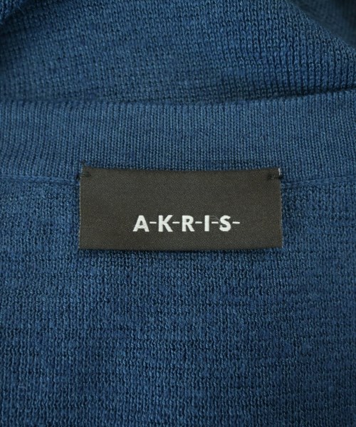 AKRIS（アクリス）カーディガン 青 サイズ:40(M位) レディース/2200720611199