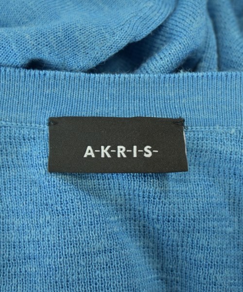 AKRIS（アクリス）カーディガン 青 サイズ:40(M位) レディース/2200720611229