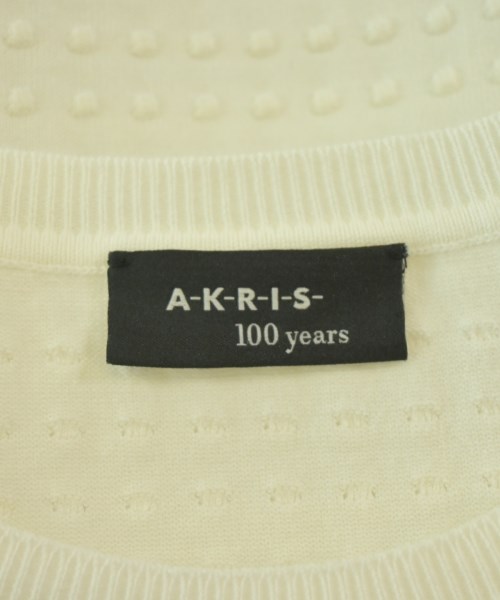 AKRIS（アクリス）ニット・セーター 白 サイズ:40(M位) レディース/2200720611236