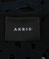AKRIS（アクリス）ノーカラージャケット 紺 サイズ:40(M位) レディース/2200721646107