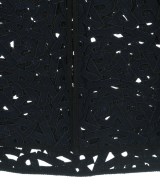 AKRIS（アクリス）ノーカラージャケット 紺 サイズ:40(M位) レディース/2200721646107