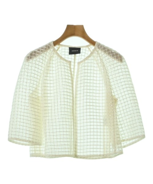 AKRIS(アクリス)のノーカラージャケット サイズ:40(M位) 25,600円
