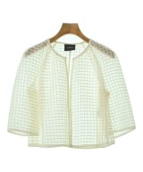 AKRIS（アクリス）ノーカラージャケット 白 サイズ:40(M位) レディース/2200721646169