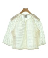AKRIS（アクリス）ノーカラージャケット 白 サイズ:40(M位) レディース/2200721646169
