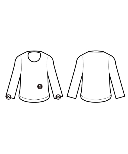 AKRIS（アクリス）Tシャツ・カットソー 紺 サイズ:40(M位) レディース/2200721646206