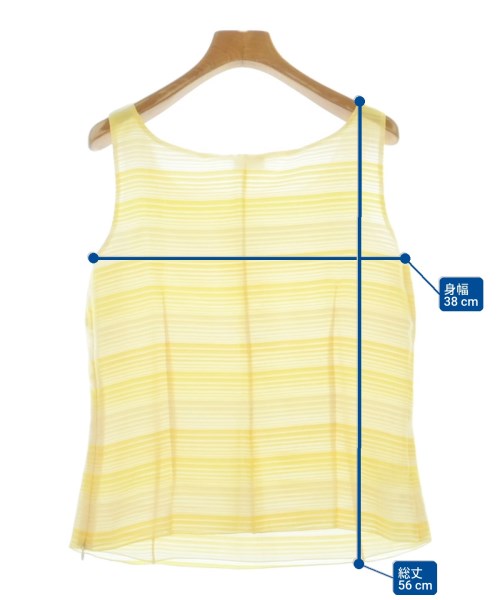 AKRIS（アクリス）ブラウス 黄 サイズ:-(M位) レディース/2200687097074