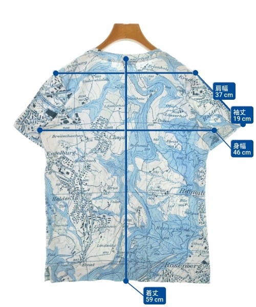 AKRIS（アクリス）Tシャツ・カットソー 青 サイズ:40(M位) レディース/2200691850054