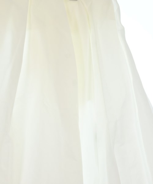 JIL SANDER NAVY（ジルサンダーネイビー）ひざ丈スカート 白 サイズ:44(L位) レディース/2200636934047