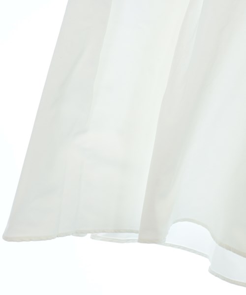 JIL SANDER NAVY（ジルサンダーネイビー）ひざ丈スカート 白 サイズ:44(L位) レディース/2200636934047