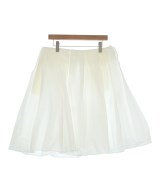 JIL SANDER NAVY（ジルサンダーネイビー）ひざ丈スカート 白 サイズ:44(L位) レディース/2200636934047