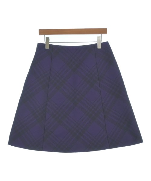 JIL SANDER NAVY（ジルサンダーネイビー）ミニスカート 紫 サイズ:38(S位) レディース/2200638978049
