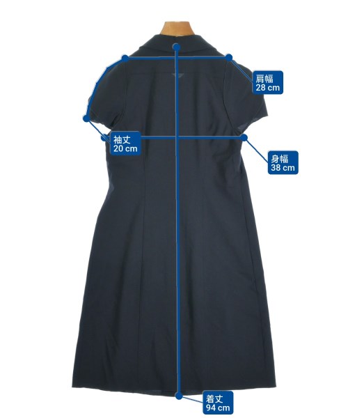 JIL SANDER NAVY（ジルサンダーネイビー）ワンピース 紺 サイズ:34(XXS位) レディース/2200640653040