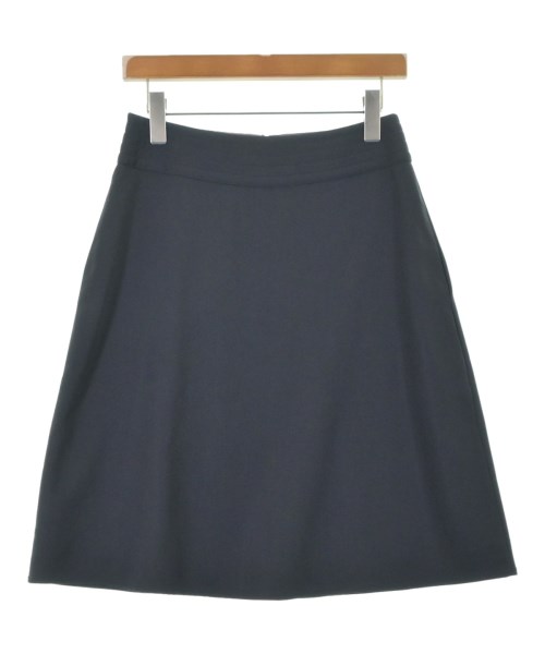JIL SANDER NAVY(ジルサンダーネイビー)ひざ丈スカート 紺 サイズ:38(S位)/2200641264061