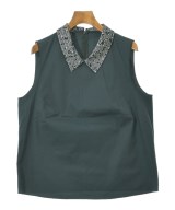 JIL SANDER NAVY（ジルサンダーネイビー）ブラウス 緑 サイズ:44(L位) レディース/2200630364550