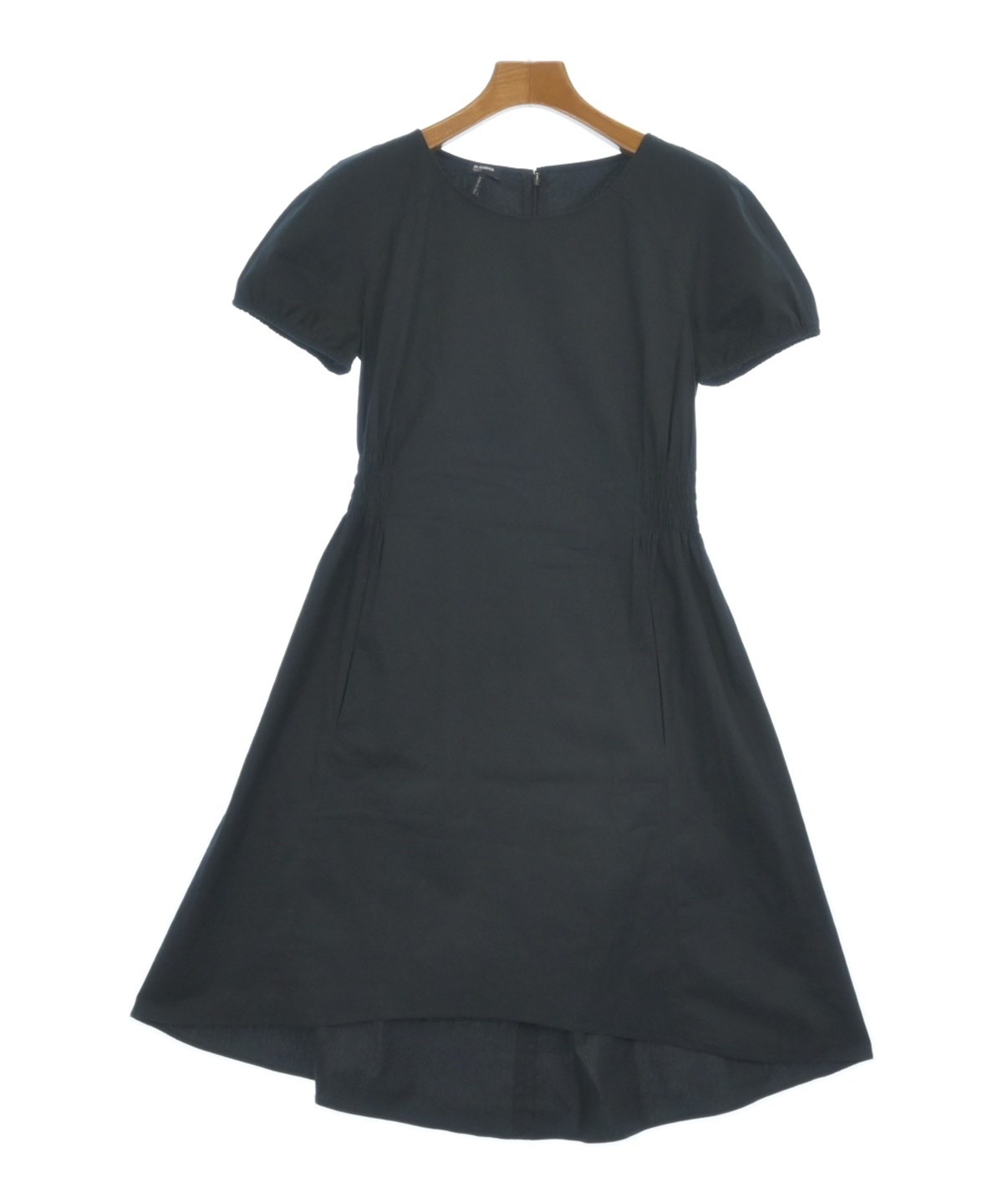 JILSANDER ジルサンダー ウール フレアワンピース ネイビー JILSANDER ジルサンダー ウール フレアワンピース ネイビー