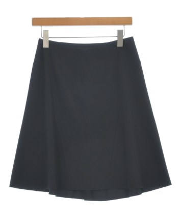 JIL SANDER ジルサンダー ひざ丈スカート 紺 4104825E0160 JIL SANDER ジルサンダー ひざ丈スカート 32(XXS位) 紺
