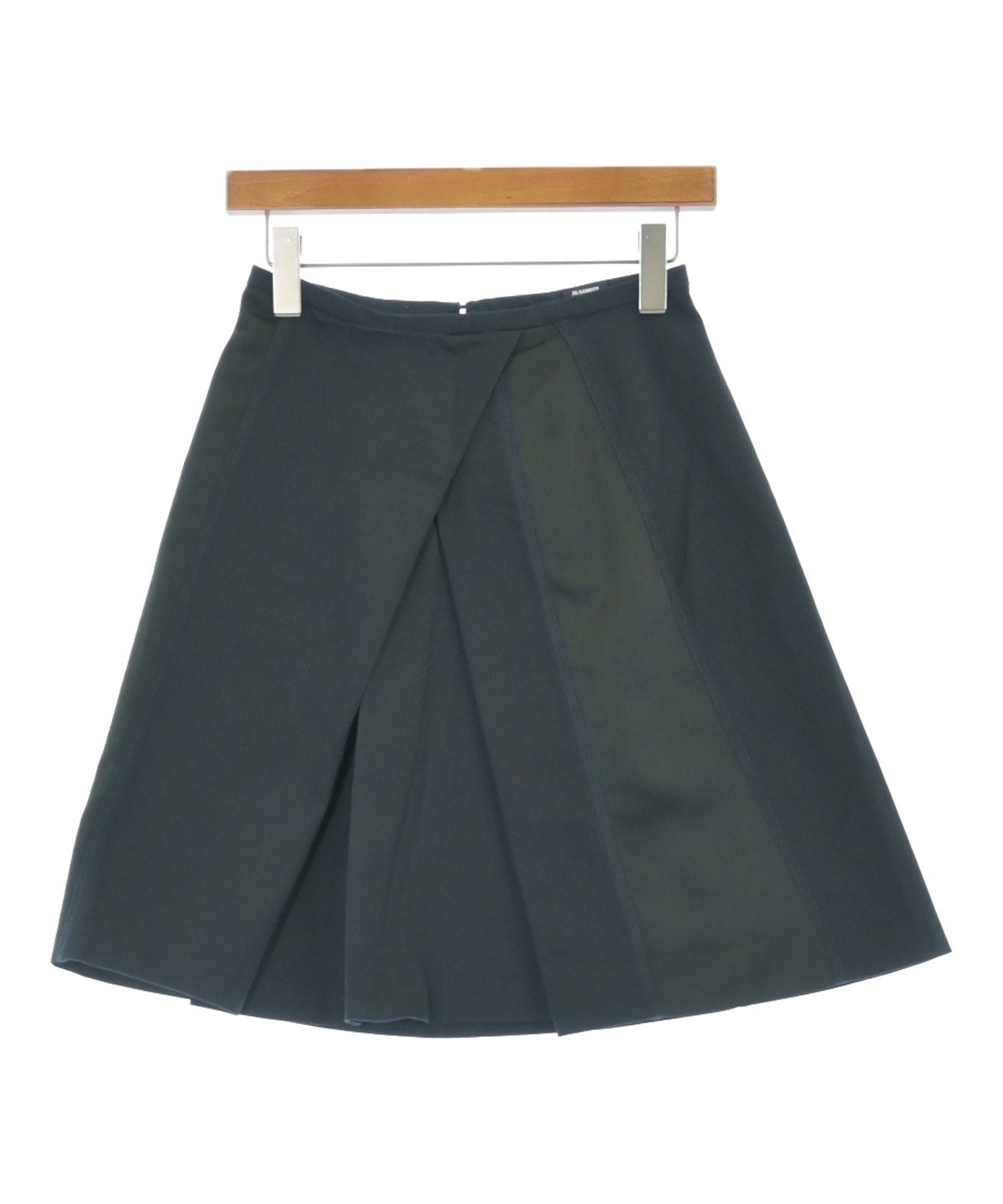 JILL SANDER スカート 34 ネイビー　紺色　ジルサンダー JIL SANDER NAVY（ジルサンダーネイビー）ミニスカート 紺