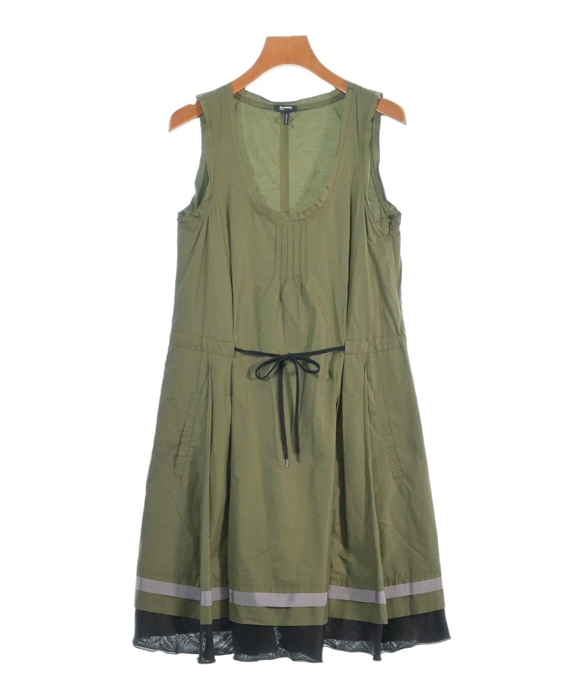 JIL SANDER NAVY（ジルサンダーネイビー）ワンピース カーキ