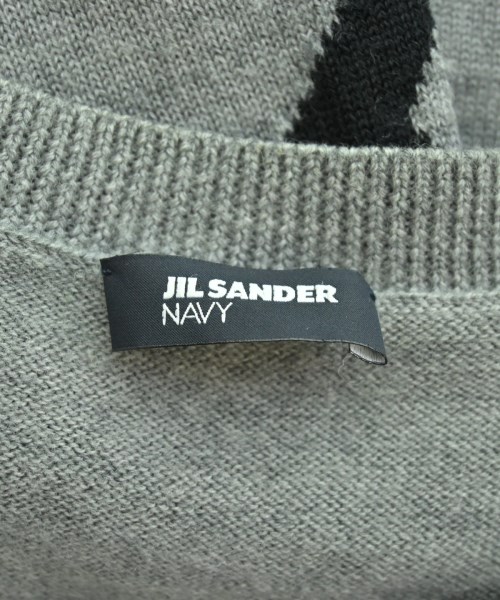 JIL SANDER NAVY（ジルサンダーネイビー）ニット・セーター グレー サイズ:XL レディース/2200622556031