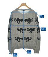 JIL SANDER NAVY（ジルサンダーネイビー）ニット・セーター グレー サイズ:XL レディース/2200622556031