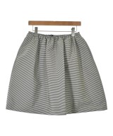 JIL SANDER NAVY（ジルサンダーネイビー）ひざ丈スカート 白 サイズ:32(L位) レディース/2200615950068