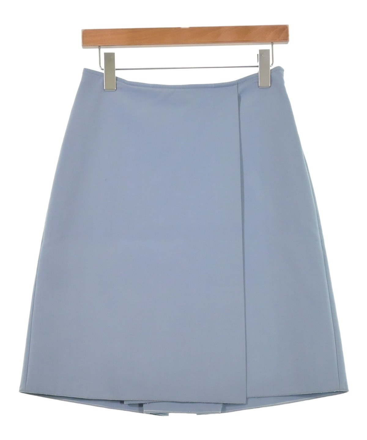 ジルサンダーの膝丈スカート新品 JIL SANDER NAVY（ジルサンダーネイビー）ひざ丈スカート 青 サイズ:34