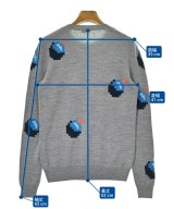 JIL SANDER NAVY（ジルサンダーネイビー）ニット・セーター グレー サイズ:M レディース/2200629150041