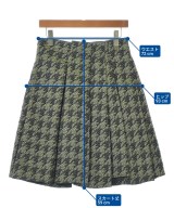 JIL SANDER NAVY（ジルサンダーネイビー）ひざ丈スカート 黒 サイズ:34(XXS位) レディース/2200618666034