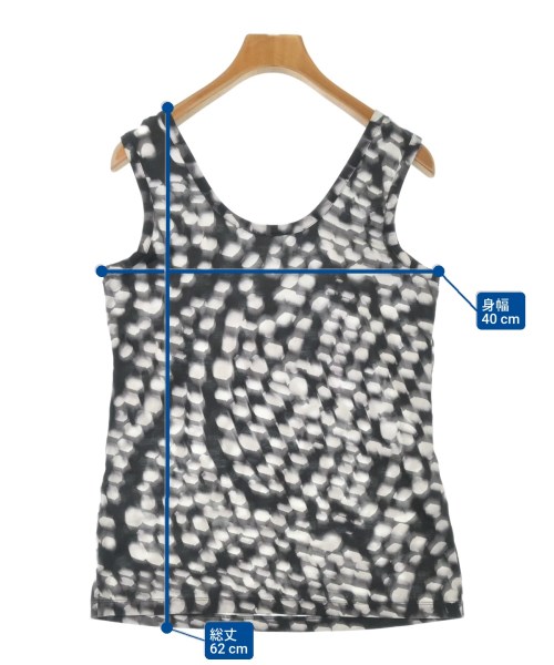 JIL SANDER NAVY（ジルサンダーネイビー）タンクトップ 黒 サイズ:XS レディース/2200618666140