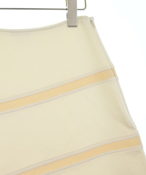 JIL SANDER NAVY（ジルサンダーネイビー）ひざ丈スカート 白 サイズ:XS レディース/2200607488135