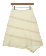 JIL SANDER NAVY（ジルサンダーネイビー）ひざ丈スカート 白 サイズ:XS レディース/2200607488135