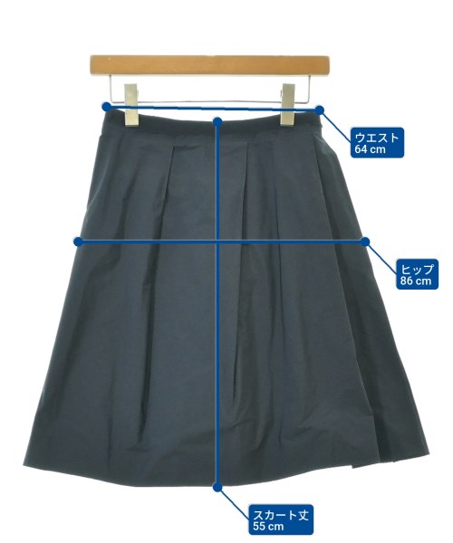 JIL SANDER NAVY（ジルサンダーネイビー）ミニスカート 紺 サイズ:32(XXS位) レディース/2200611343048