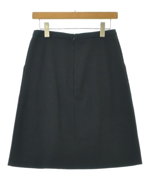 JIL SANDER NAVY（ジルサンダーネイビー）ひざ丈スカート 黒 サイズ:36(XS位) レディース/2200611343123