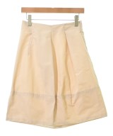 JIL SANDER NAVY（ジルサンダーネイビー）ひざ丈スカート ベージュ サイズ:36(XS位) レディース/2200613551090