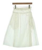 JIL SANDER NAVY（ジルサンダーネイビー）ロング・マキシ丈スカート 白 サイズ:32(S位) レディース/2200619078027