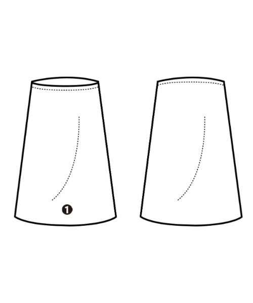 JIL SANDER NAVY（ジルサンダーネイビー）ロング・マキシ丈スカート 白 サイズ:34(XXS位) レディース/2200619018030