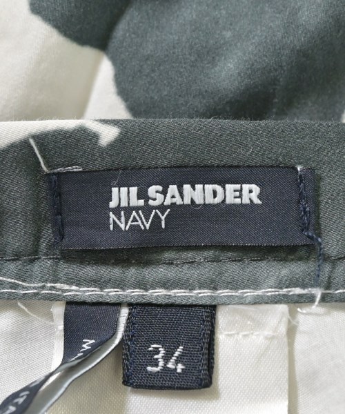 JIL SANDER NAVY（ジルサンダーネイビー）ロング・マキシ丈スカート 白 サイズ:34(XXS位) レディース/2200619018030
