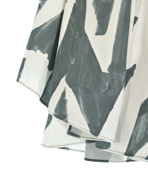 JIL SANDER NAVY（ジルサンダーネイビー）ロング・マキシ丈スカート 白 サイズ:34(XXS位) レディース/2200619018030