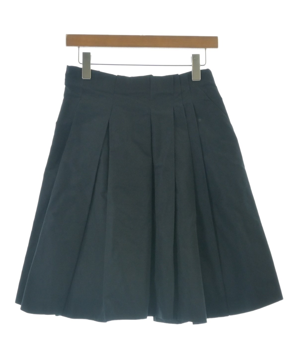 JIL SANDER NAVY（ジルサンダーネイビー）ひざ丈スカート 紺 サイズ:30