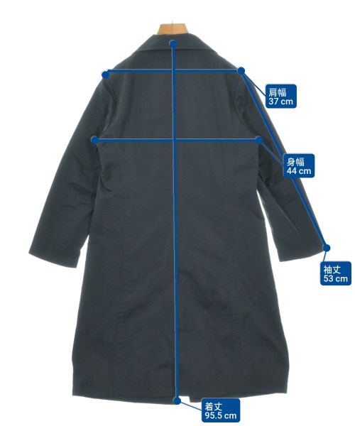 JIL SANDER（ジルサンダー）チェスターコート 紺 サイズ:34(XXS位) レディース/2200696300110