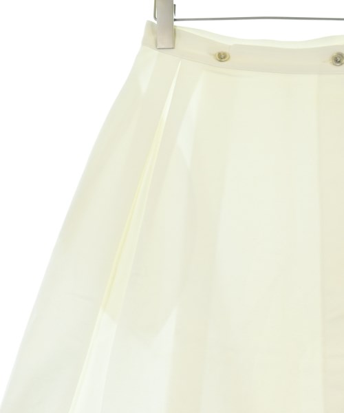 JIL SANDER NAVY（ジルサンダーネイビー）ロング・マキシ丈スカート 白 サイズ:34(XXS位) レディース/2200661455029