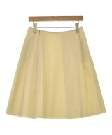JIL SANDER NAVY（ジルサンダーネイビー）ひざ丈スカート ベージュ サイズ:32(XXS位) レディース/2200661666012