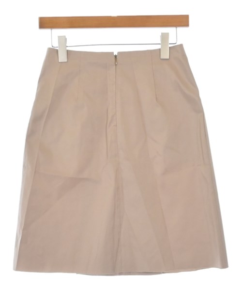 JIL SANDER NAVY（ジルサンダーネイビー）ひざ丈スカート ベージュ サイズ:34(XXS位) レディース/2200647775042