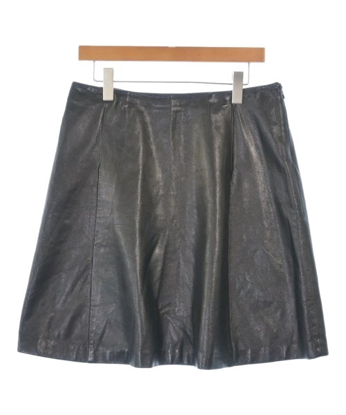 JIL SANDER NAVY(ジルサンダーネイビー)ひざ丈スカート 黒 サイズ:40(M位)/2200647775066