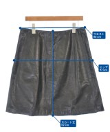 JIL SANDER NAVY（ジルサンダーネイビー）ひざ丈スカート 黒 サイズ:40(M位) レディース/2200647775066