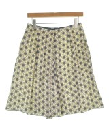 JIL SANDER NAVY（ジルサンダーネイビー）ひざ丈スカート 白 サイズ:36(XS位) レディース/2200649277025