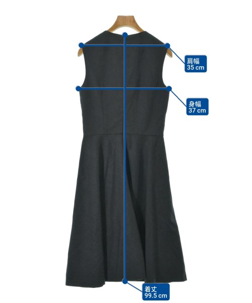 JIL SANDER NAVY（ジルサンダーネイビー）ワンピース グレー サイズ:36(XS位) レディース/2200651986045